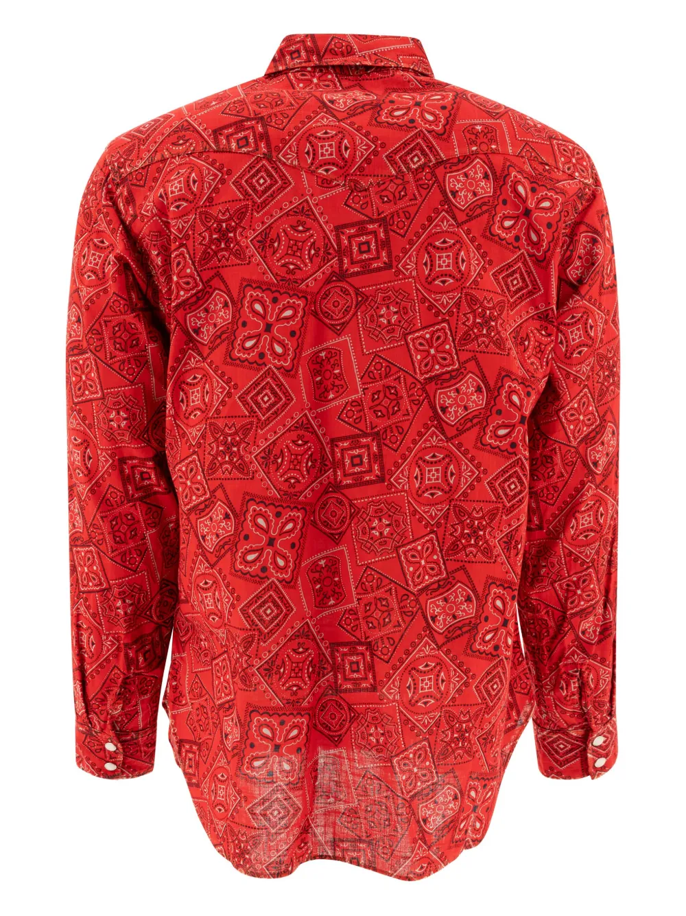 KAPITAL bandana-print shirt - Rood