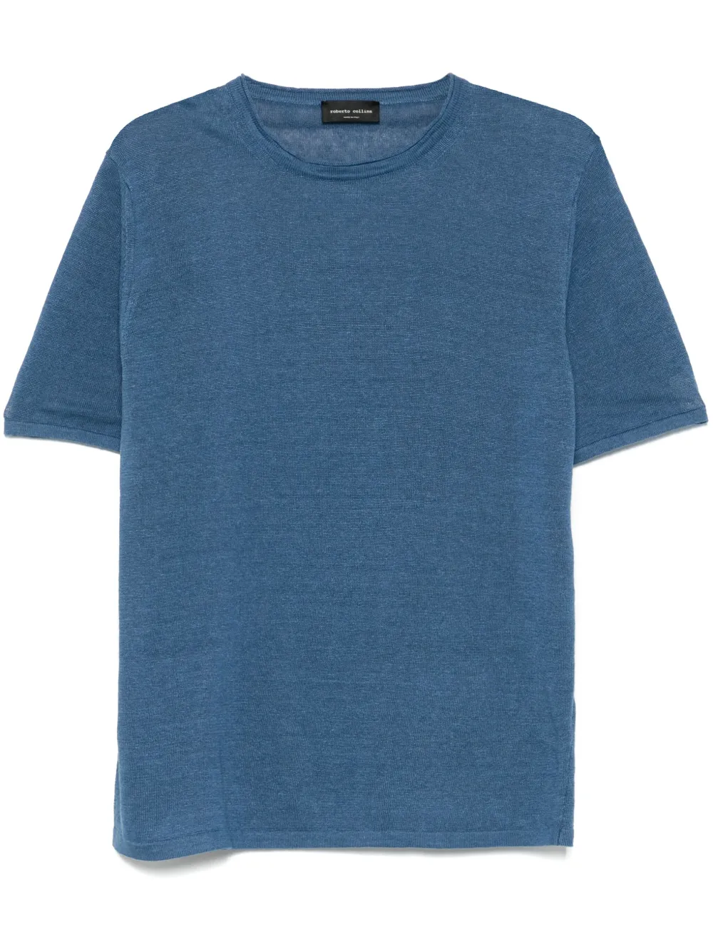 Roberto Collina playera de lino | azul | Image 1