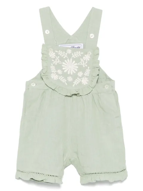 Tartine Et Chocolat floral-embroidered shorties 