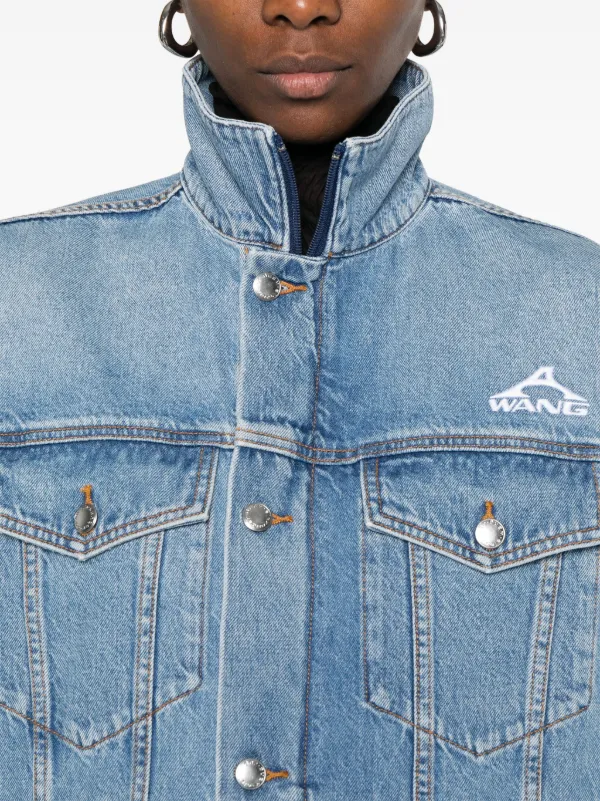 Alexander Wang デニムジャケット | ブルー | FARFETCH JP
