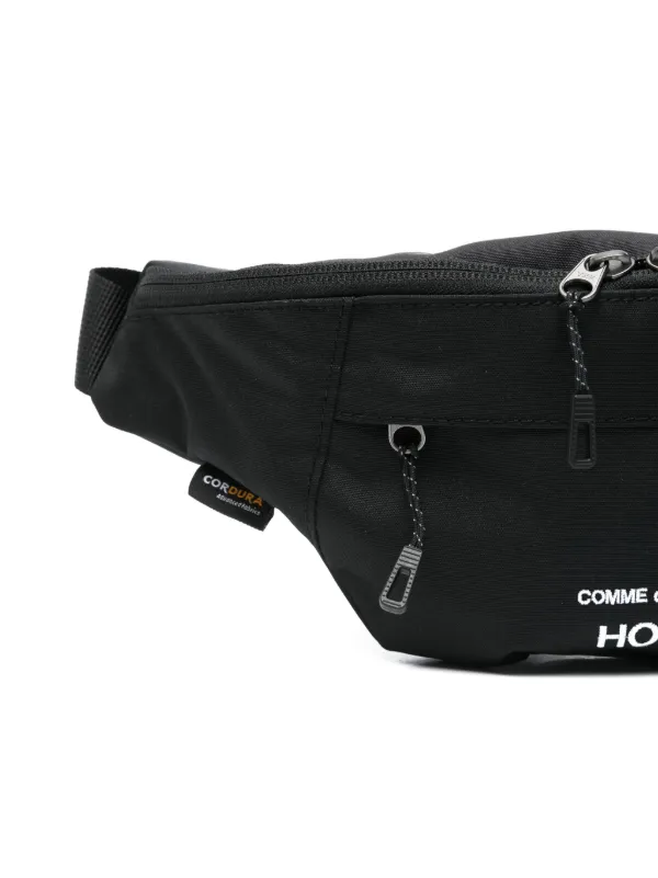 【Comme des Garcons Homme】ロゴベルトバッグ Comme Des Garçons Homme ロゴ ベルトバッグ | ブラック