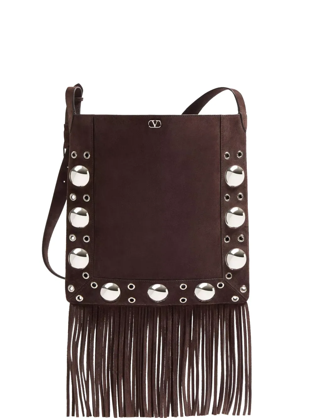 Valentino Garavani Nellcôte shoulder bag - Marrone