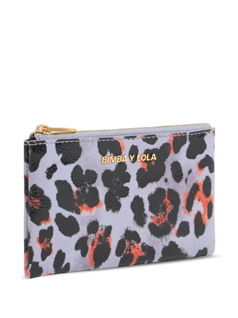 Bimba y Lola leopard print coin purse 