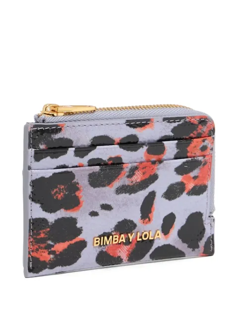 Bimba y Lola leopard print coin purse 