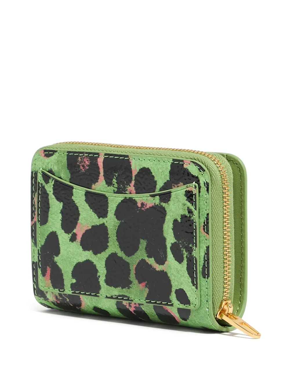 Bimba y Lola Portemonnee met luipaardprint - Groen