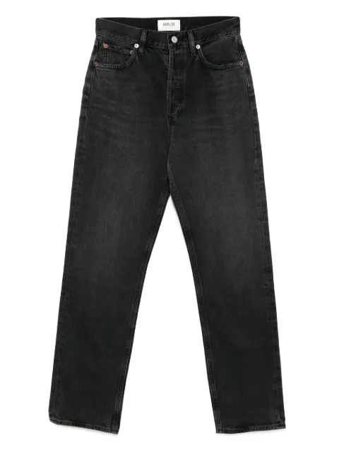 AGOLDE jeans con cintura con apliques años 90