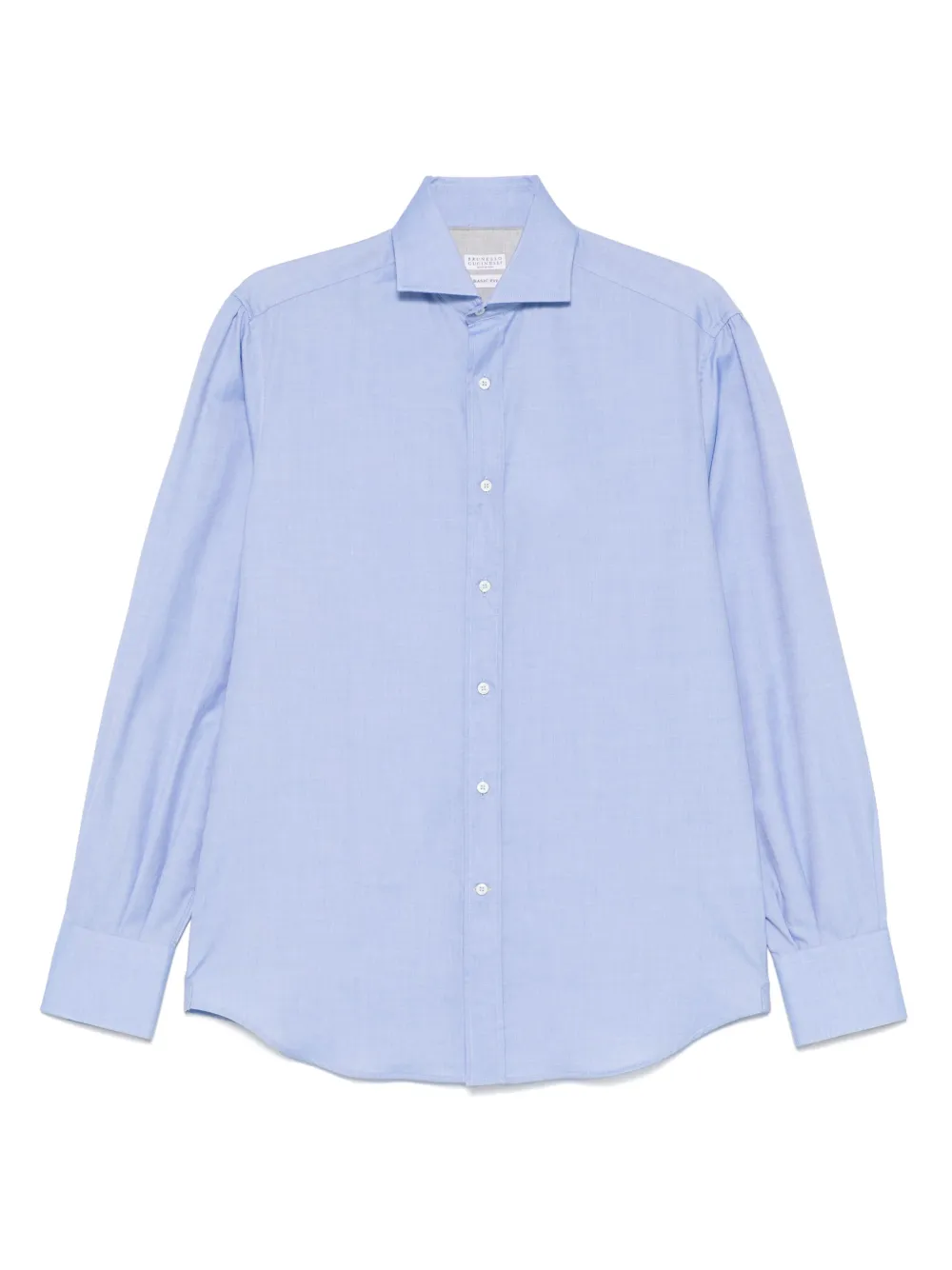 Brunello Cucinelli Katoenen overhemd Blauw
