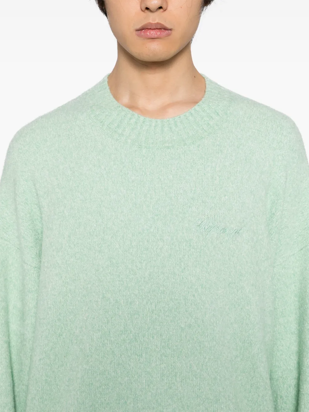 Represent Gebreide trui Groen