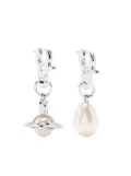 Vivienne Westwood Claude drop earrings - Silver