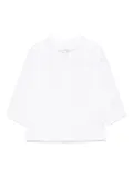 Tartine Et Chocolat linen shorts - White