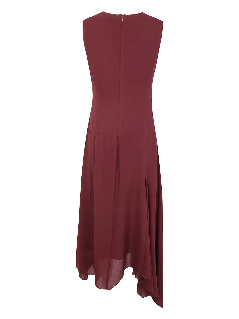 Essentiel Antwerp jersey asymmetric dress - Rood