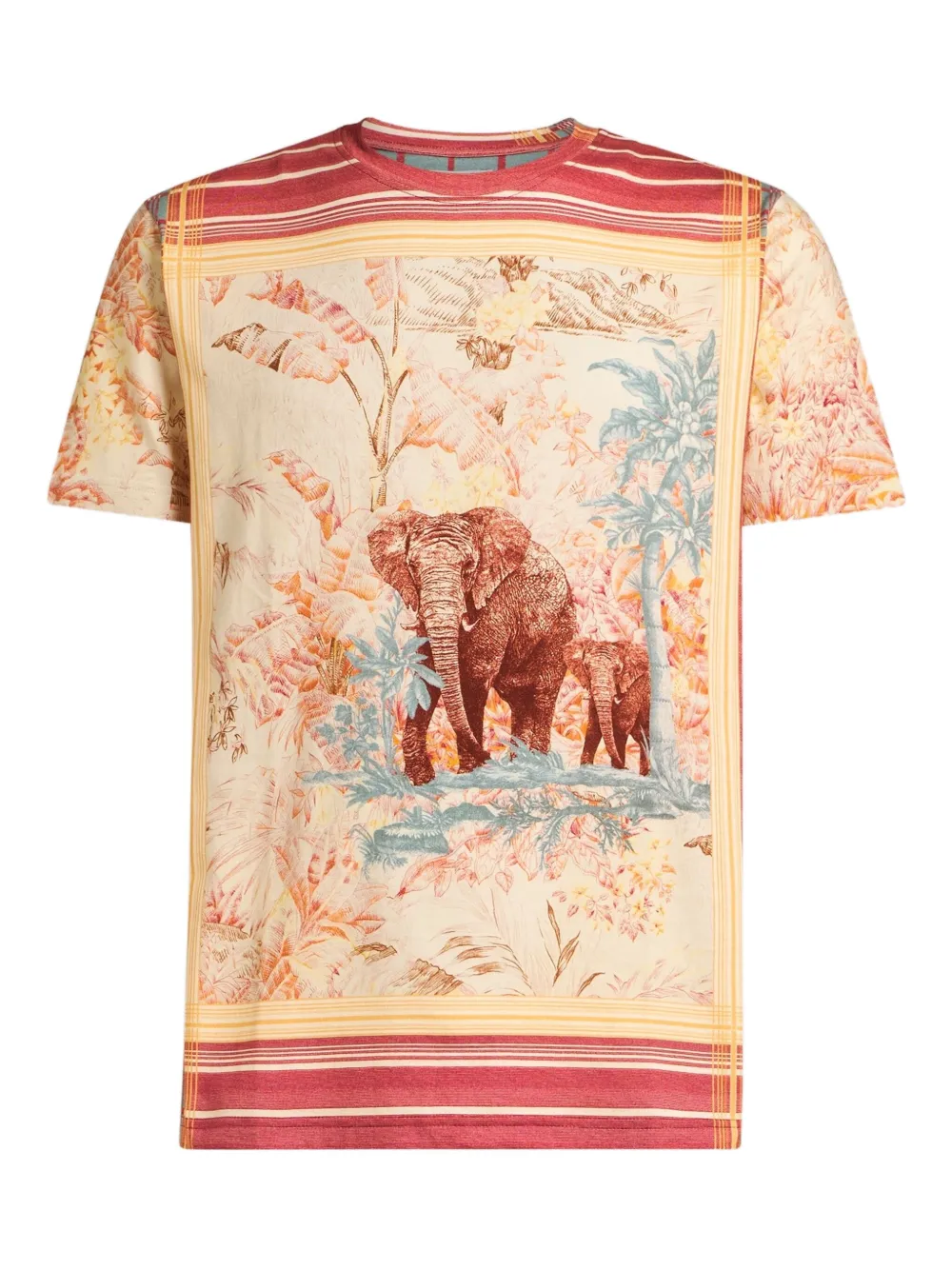 ETRO graphic-print T-shirt | Neutrals | Image 1