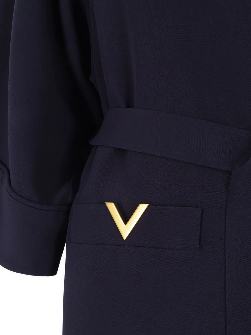 Valentino Garavani Cady Couture VGold avondjurk Blauw