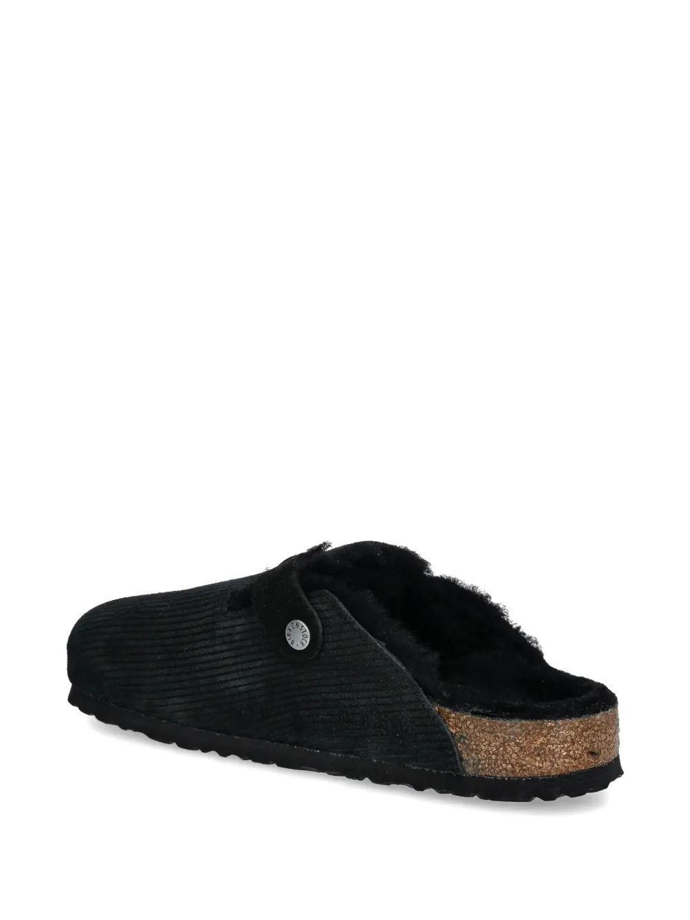 Birkenstock Boston slippers Zwart