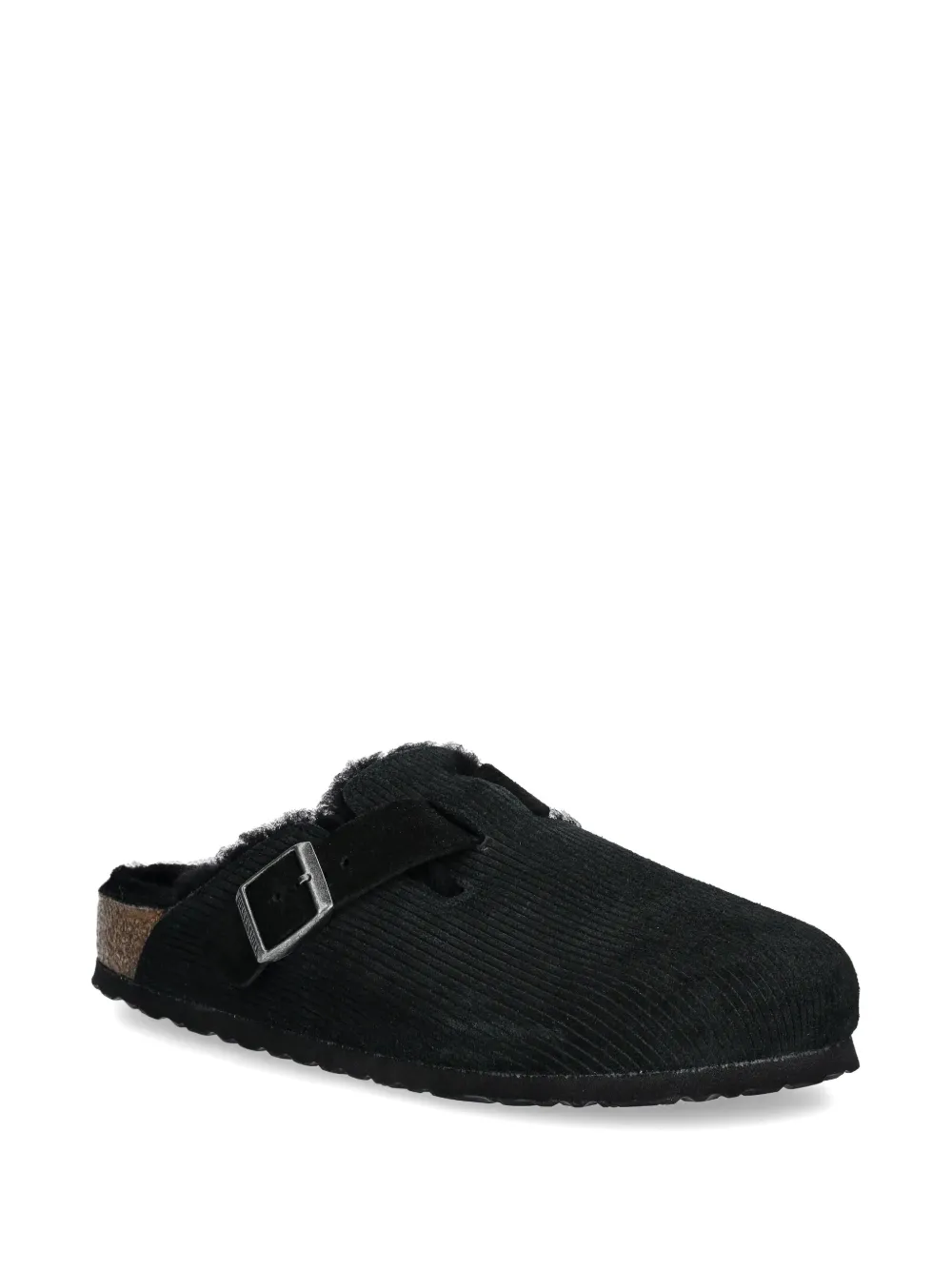 Birkenstock Boston slippers Zwart