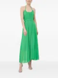 Beatrice B detachable-cape maxi dress - Green