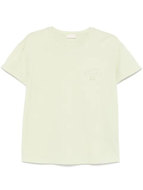 LIU JO crystal-logo T-shirt
