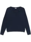 LIU JO lurex-detail top - Blue