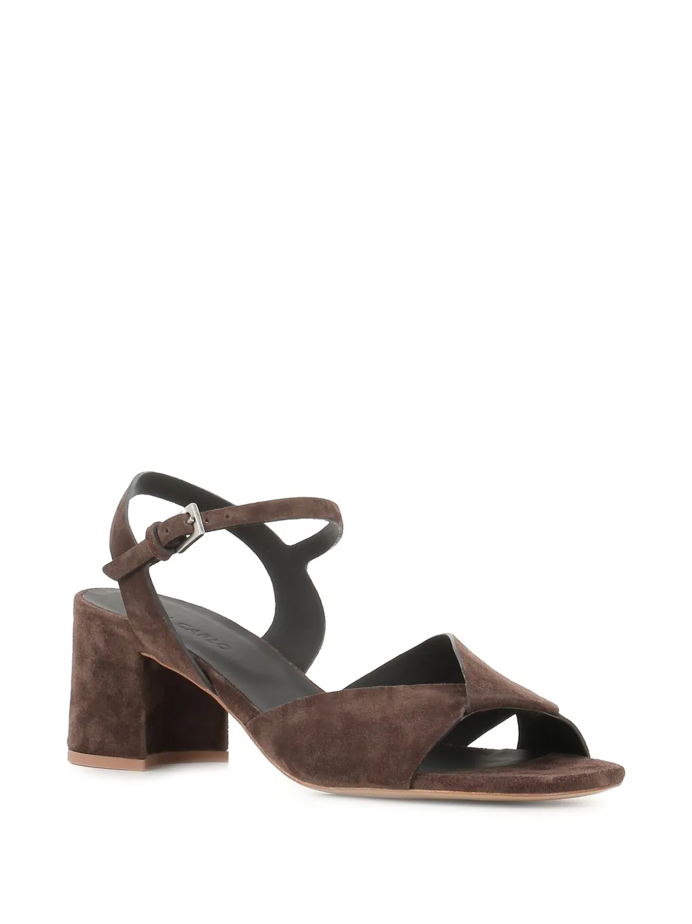 Del Carlo 65mm suede sandals - Bruin