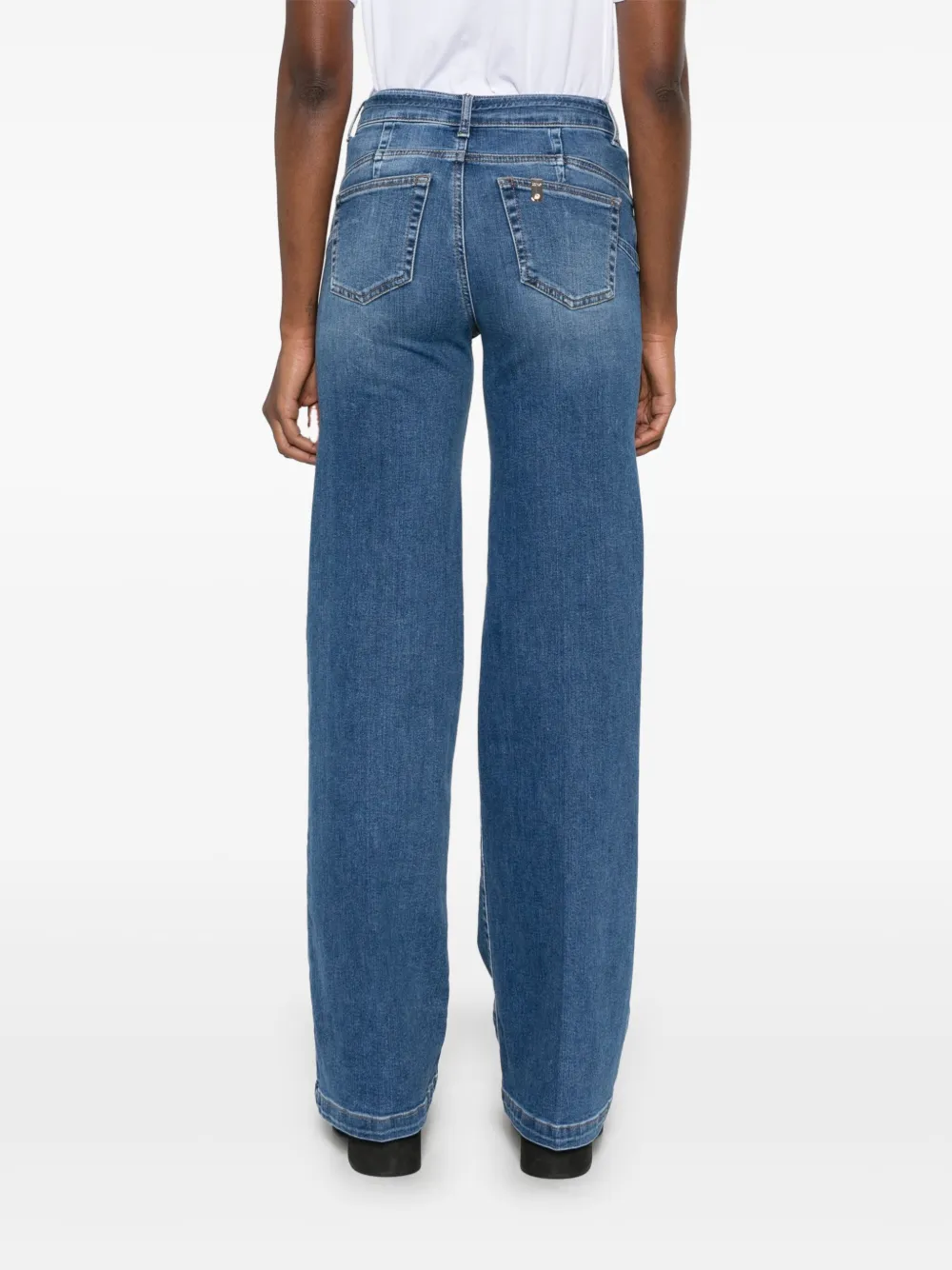 LIU JO Jeans met ceintuur Blauw