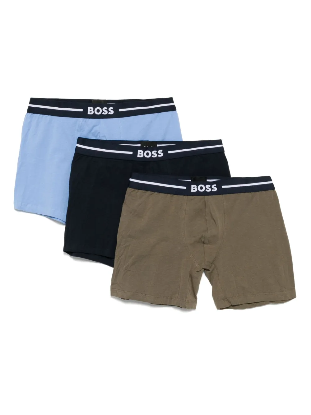 BOSS ロゴ ボクサーパンツ セット - ブルー BOSS ロゴ ボクサーパンツ セット - ブルー