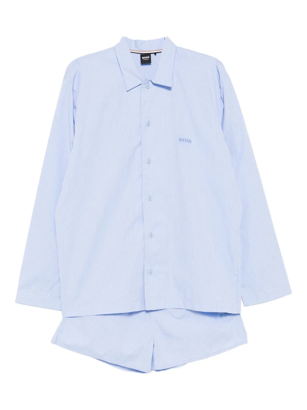 Hugo Boss Cooper Pajama Set In Blue