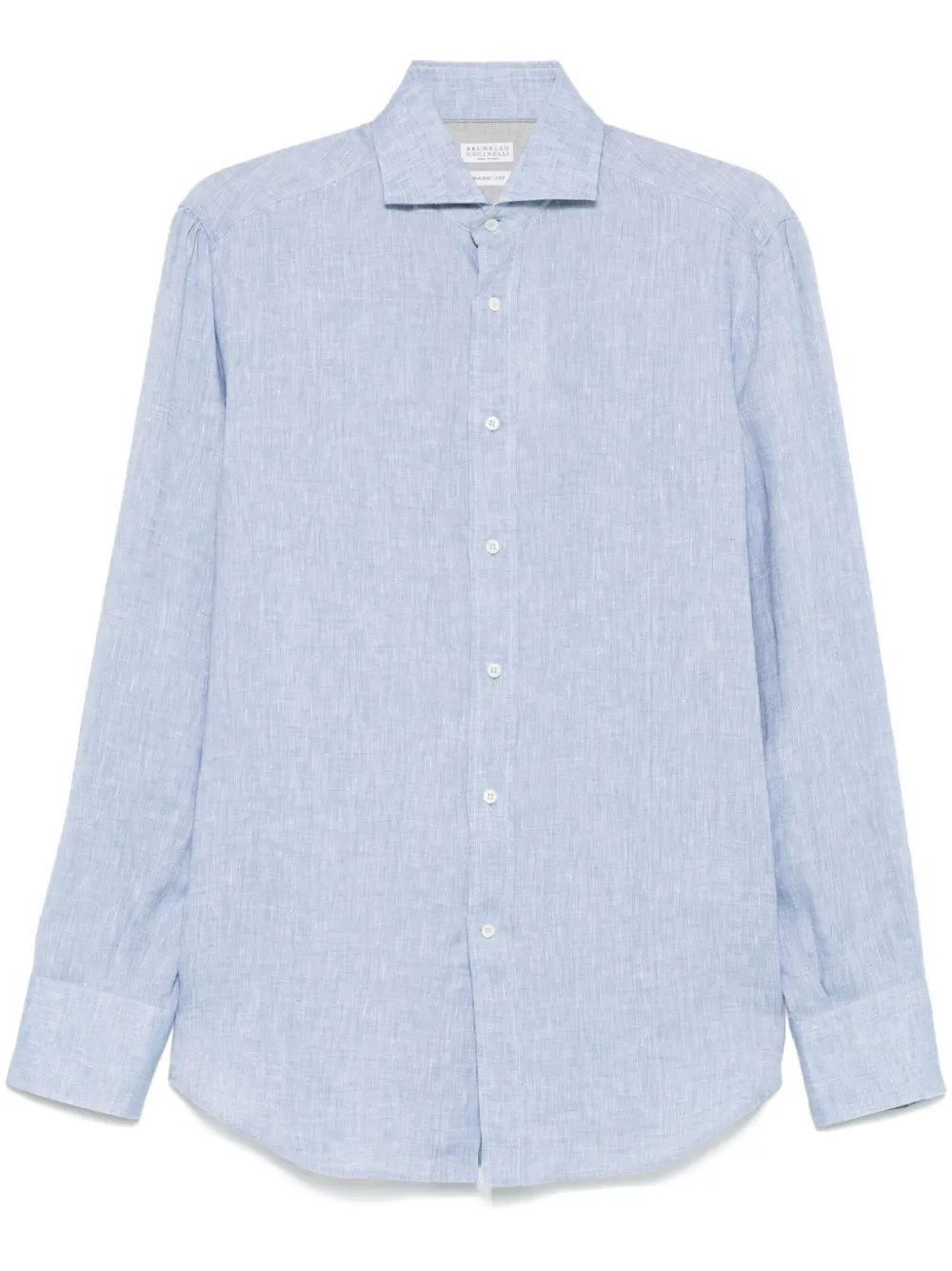 Brunello Cucinelli camisa de lino | azul | Image 1