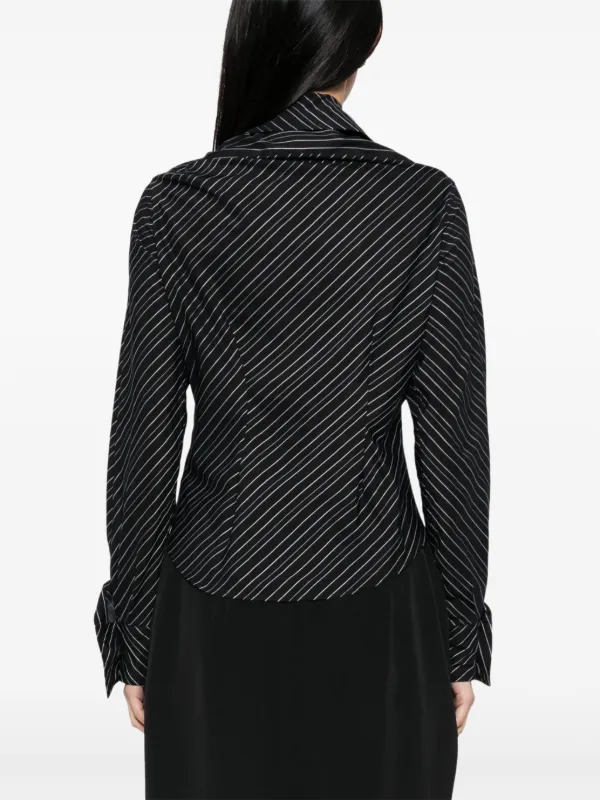SALE美品！ヴィヴィアンウエストウッドDRUNKENシャツ ブラウス Vivienne Westwood Drunken Shirt | Black | FARFETCH