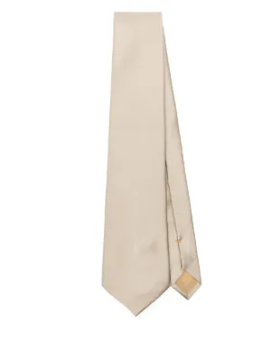 美品✨　Brioni ブリオーニ　シルク 高級　ネクタイ　　ベージュ系 Brioni（ブリオーニ）ネクタイ - FARFETCH