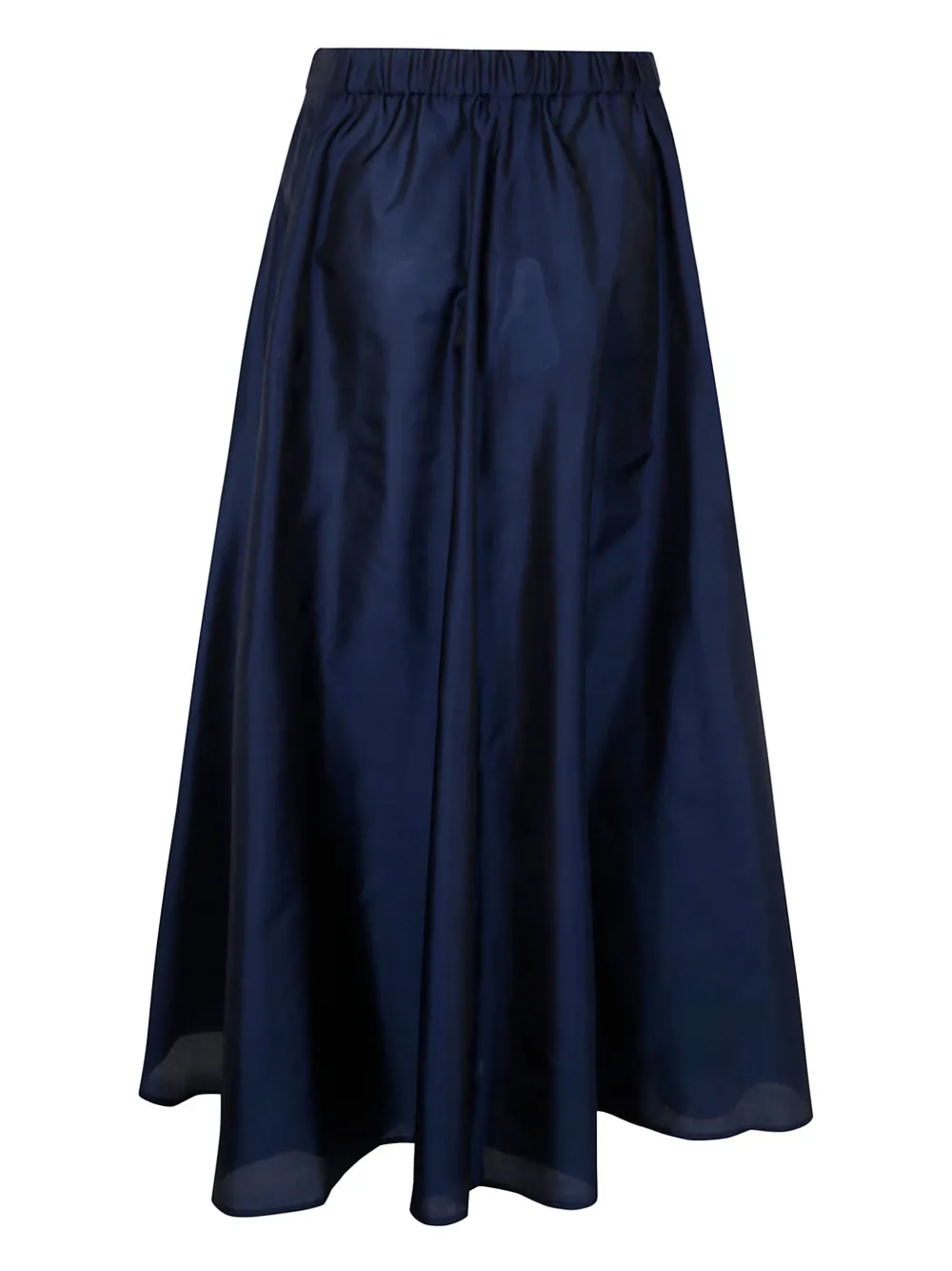 Emporio Armani satin maxi skirt - Blauw