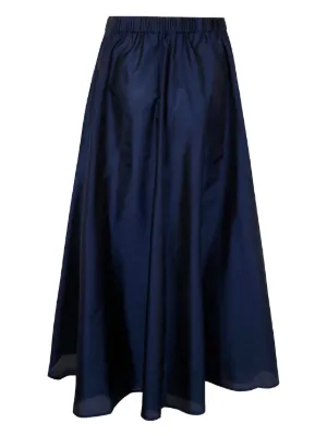 スカート Emporio Armani Skirts Emporio Armani Pleated Midi Skirt | Blue | FARFETCH