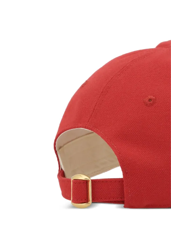 キャップ VALENTINO RED COTTON BASEBALL CAP Valentino Garavani Red Cotton Baseball Cap | italist, ALWAYS