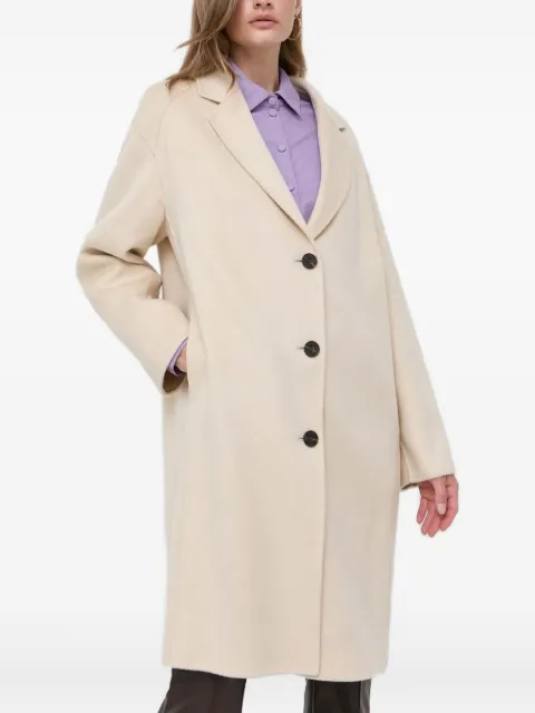 Beatrice B notched-lapels buttoned coat