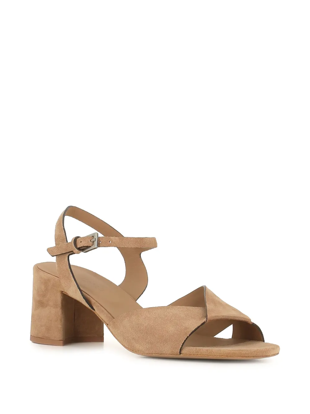 Del Carlo 65mm suede sandals - Beige