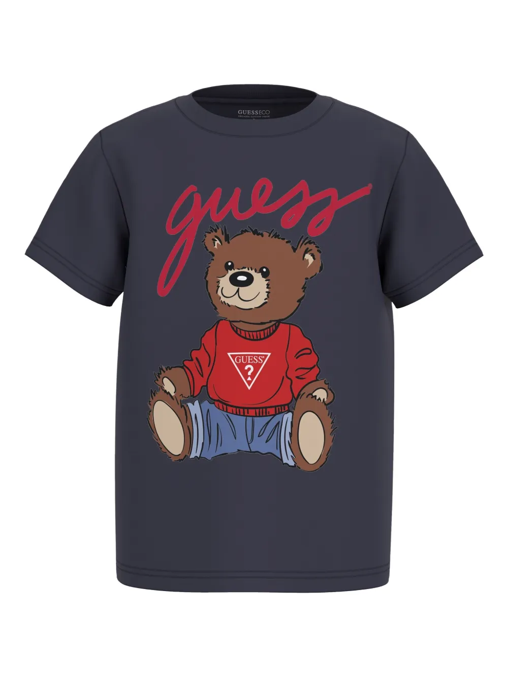 Image 1 of guess kids Camiseta com estampa ursinho