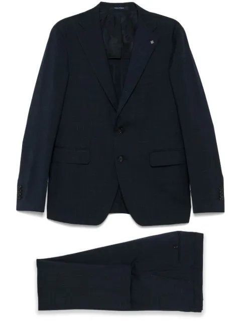Tagliatore brooch-detail suit 