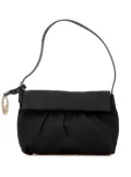 Fendi Pre-Owned 2000-2010 Mini Zucca Chef Canvas Flap shoulder bag - Black