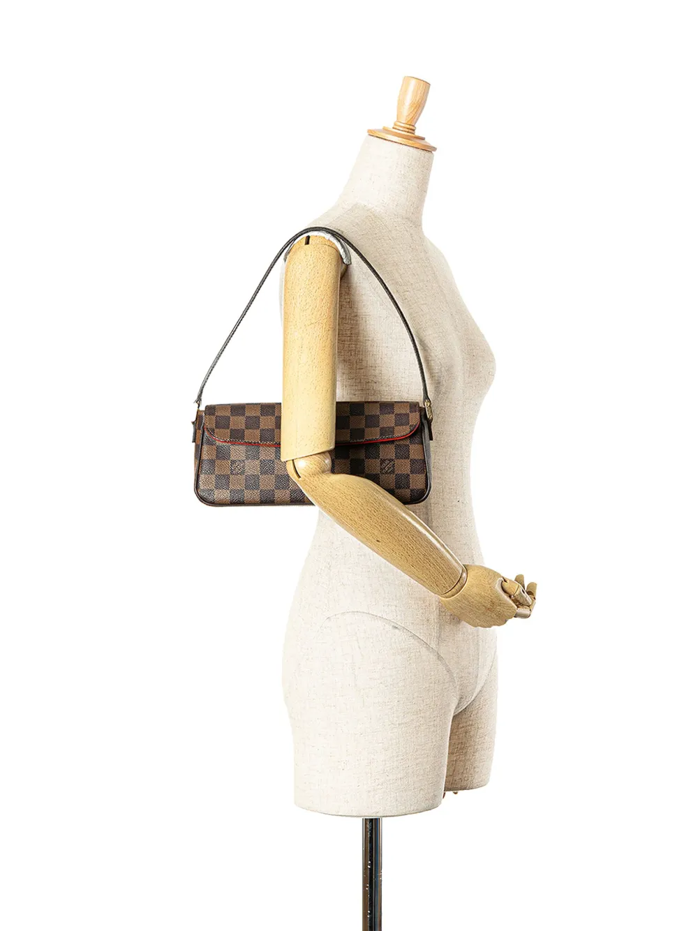 Louis Vuitton Pre-Owned 2002 Damier Ebene Recoleta shoulder bag | Pre-Owned | Image 2