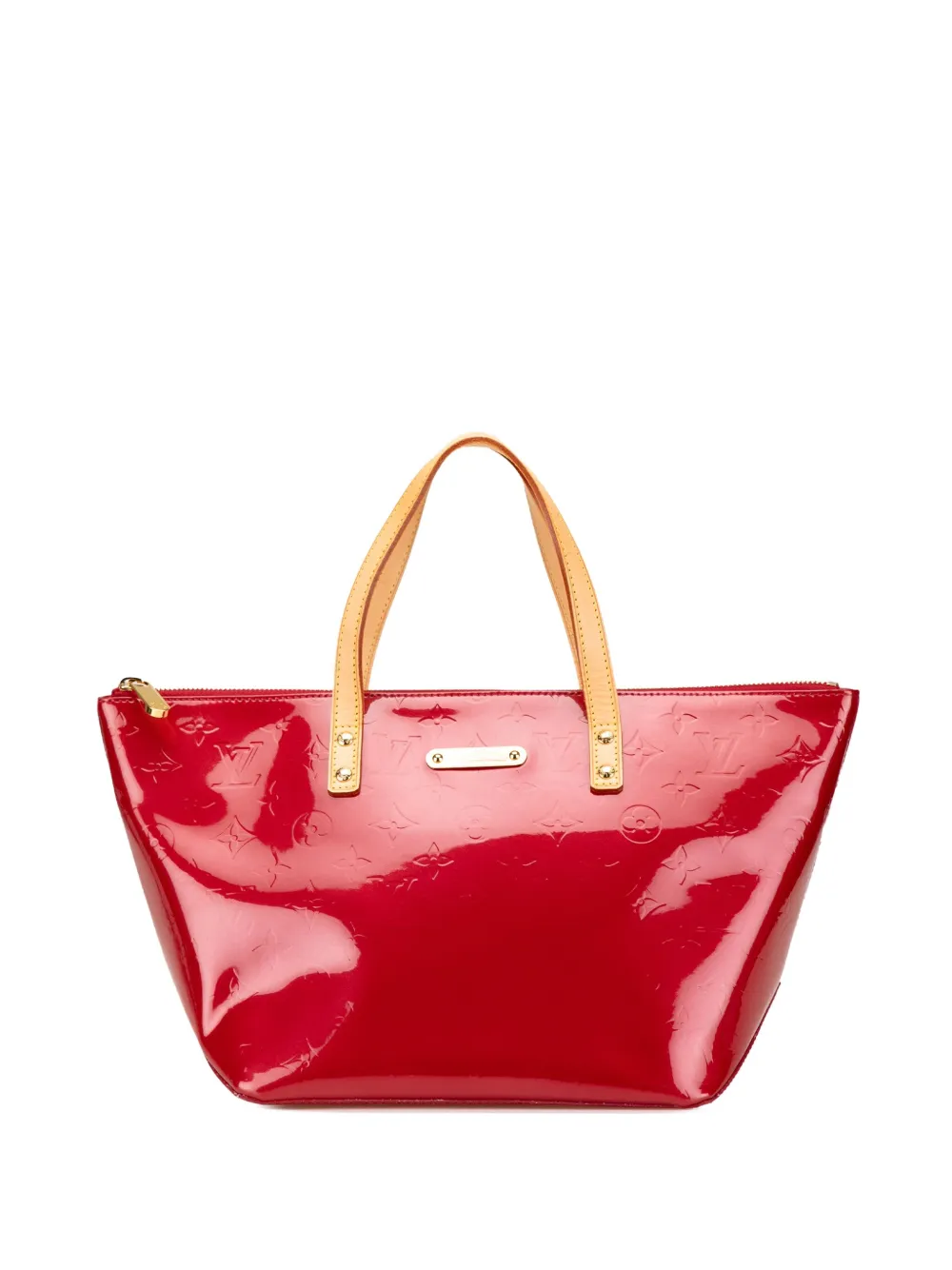 Louis Vuitton Pre-Owned 2007 モノグラム ヴェルニ ベルヴュー PM トートバッグ - レッド Louis Vuitton Pre-Owned 2007 モノグラム ヴェルニ ベルヴュー PM トートバッグ - レッド