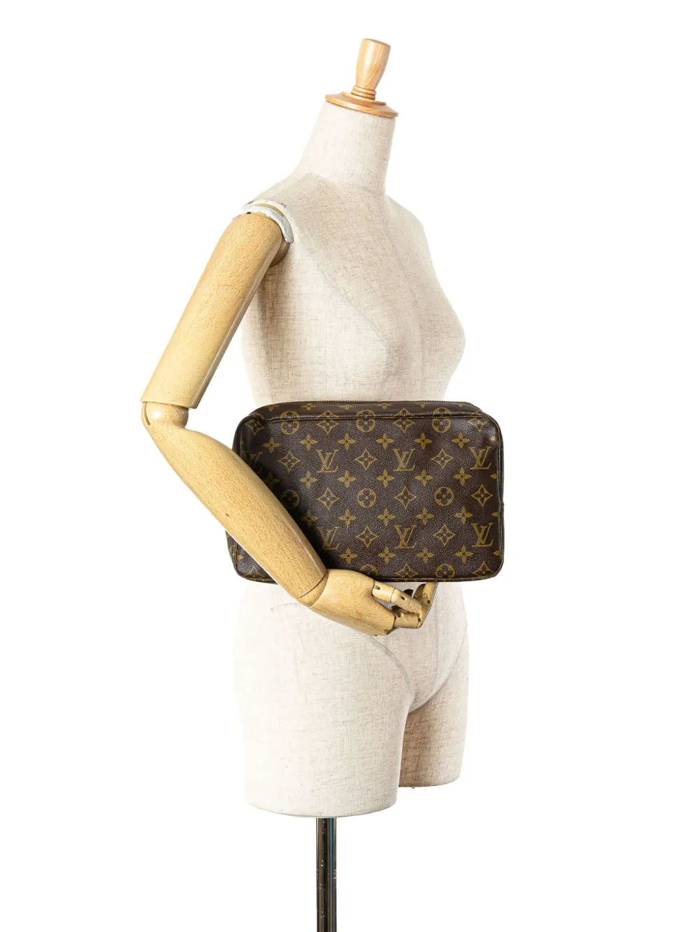 Louis Vuitton Pre-Owned 2000-2024 Monogram Trousse Toilette 28 clutch - Bruin