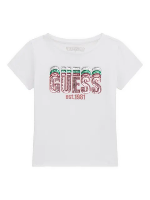 guess kids logo t-shirt