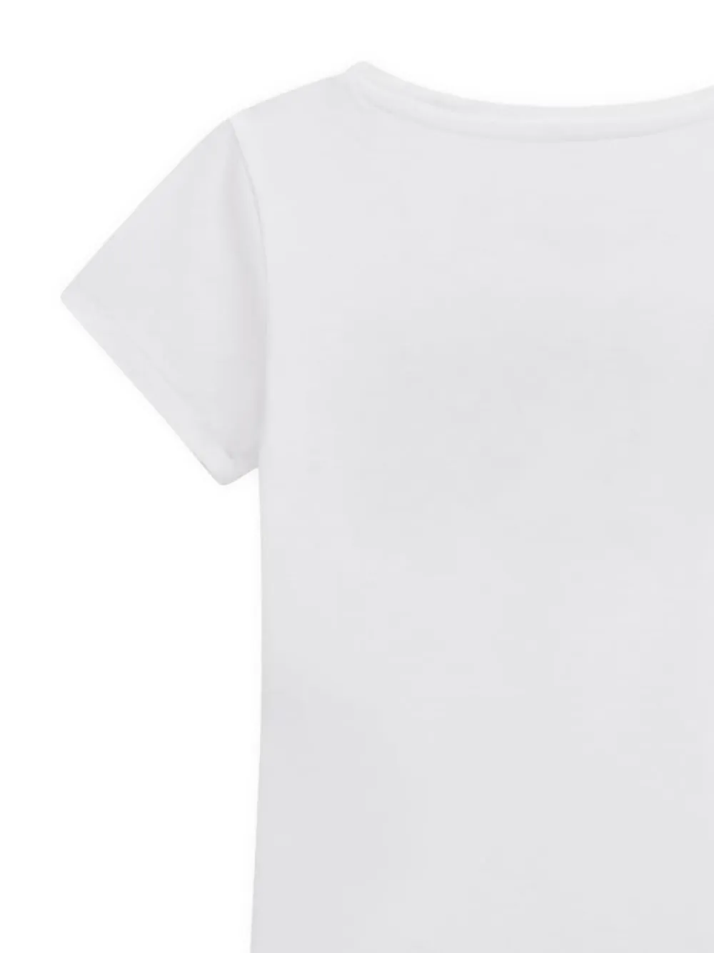 guess kids T-shirt met logo Wit