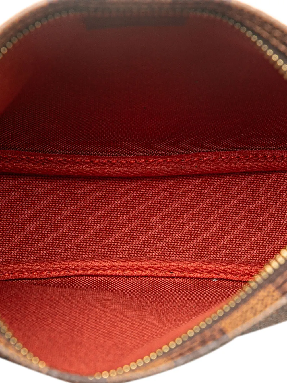 Louis Vuitton Pre-Owned Borsa a mano Trousse Pochette in tela Damier Ebène 1998 | Image 5