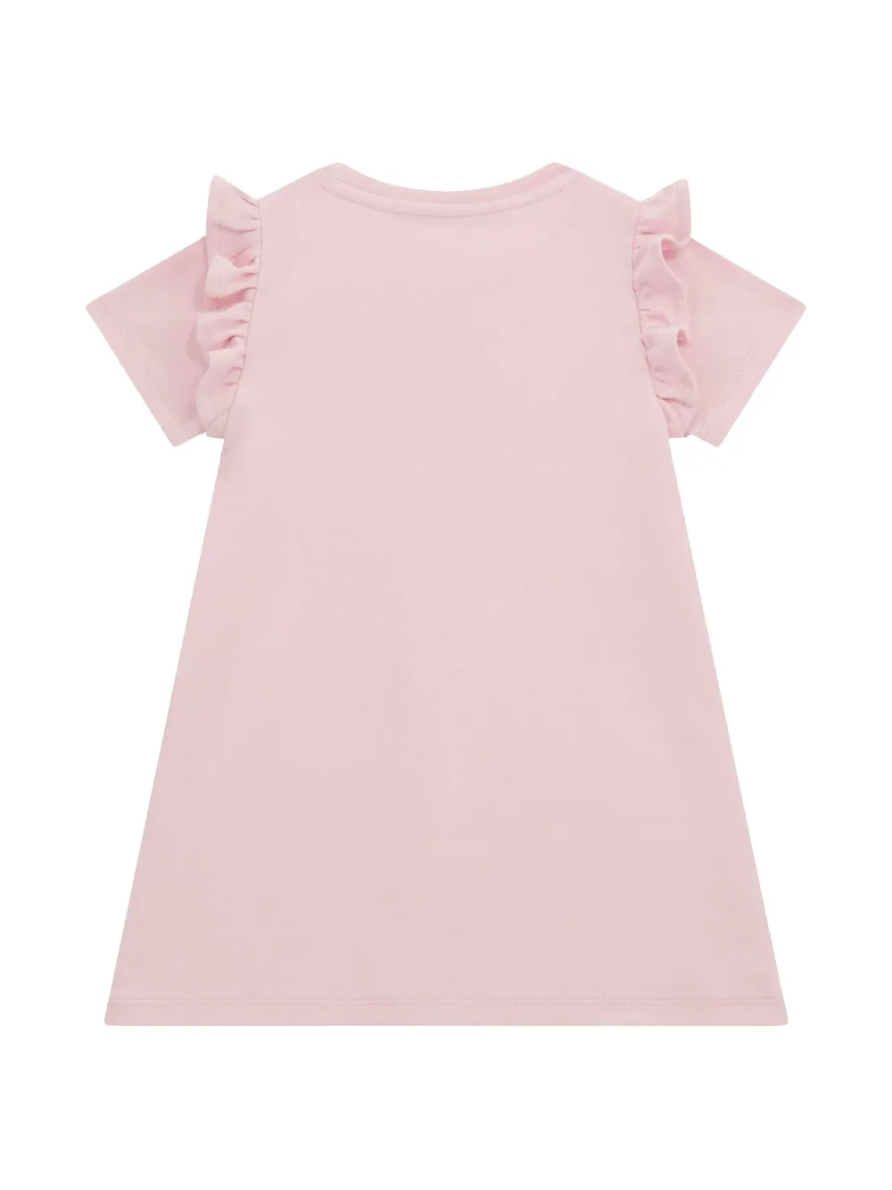 Guess kids cotton dress - Roze