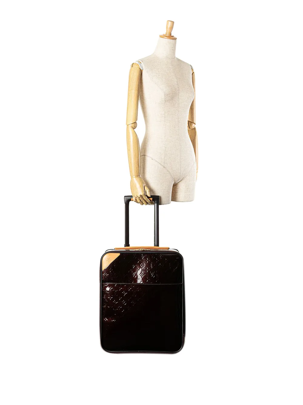 Louis Vuitton Pre-Owned 2011 Monogram Vernis Pegase 45 reistas - Paars