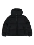 MSGM Kids monogram puffer jacket - Black