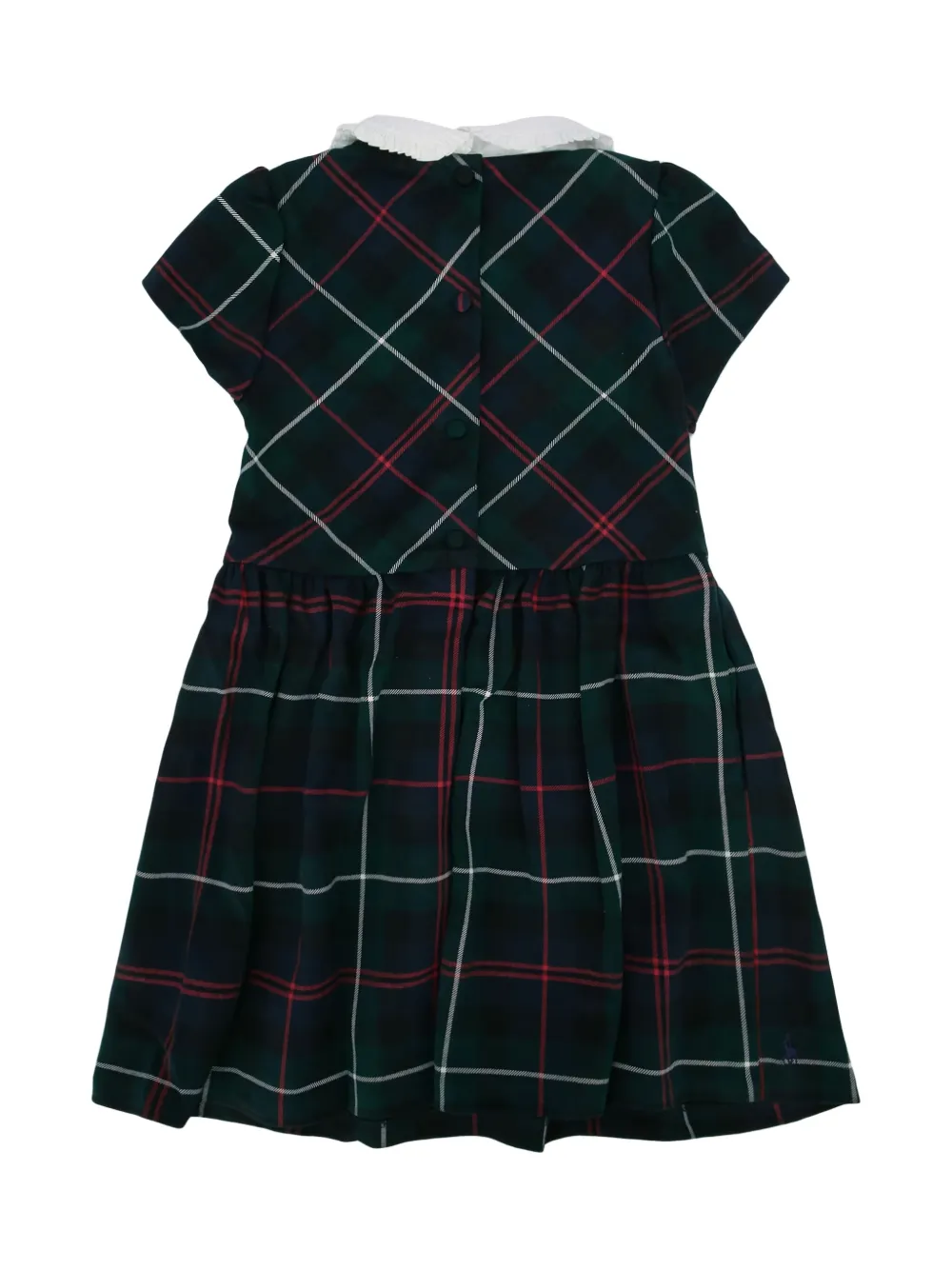 POLO RALPH LAUREN KIDS checked dress - Groen