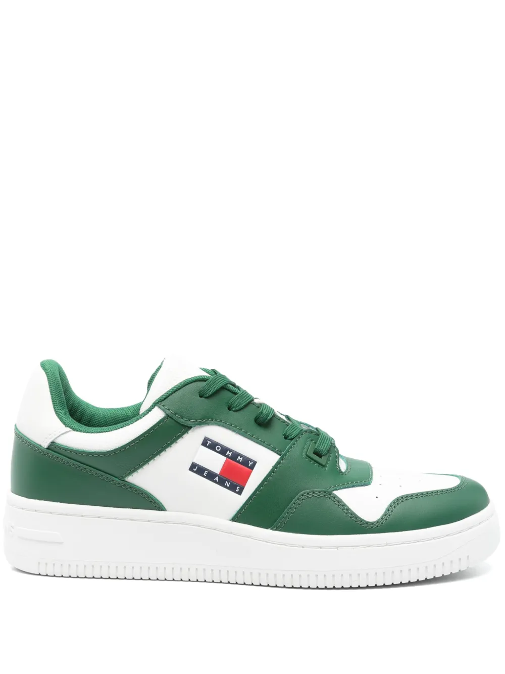 Tommy Jeans Retro Basket sneakers Green