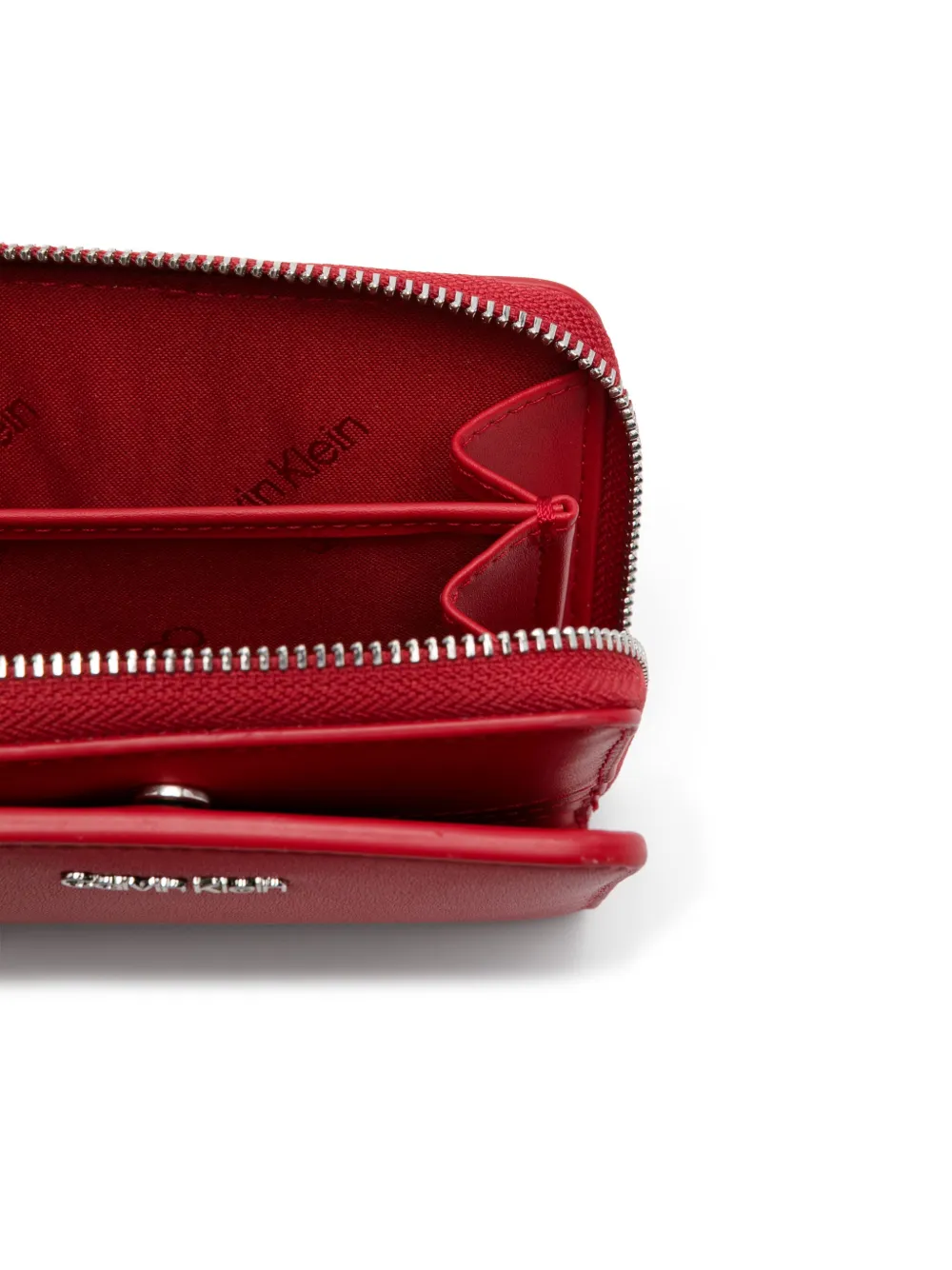 Calvin Klein Portemonnee met logo Rood