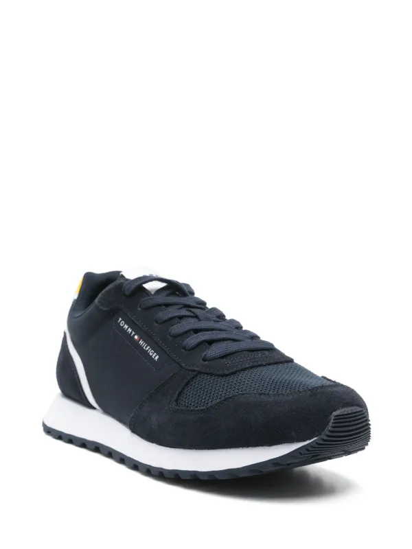 Tommy Hilfiger Womens Riplee Faux Fur Trim Sneakers Grey  Tommy New Shoes display picture 1